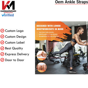 Correas de Tobillo Personalizadas con Marca Propia, Diseño Ligero y Duradero para Viajes, Kits de Gimnasio, Venta al por Mayor de Artículos de Fitness de Alta Calidad - Product Image 6