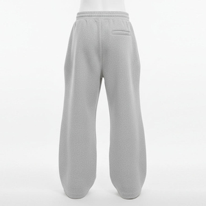 Pantalon de survêtement gris pour homme entièrement personnalisé 2026, très demandé, taille élastique avec cordon de serrage, bande latérale, tricoté, décontracté, pour l'automne - Product Image 4