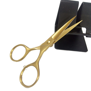 Tijeras de Cocina Doradas para Restaurante, Ajustables con Tornillo, Ultra Afiladas, de Acero Inoxidable, Multiusos, para el Hogar, con Mango Grueso de 12.5 cm - Product Image 6