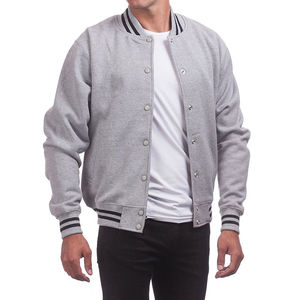 Chaqueta Varsity 2025 de Alta Calidad con Mangas de Cuero y Bordado Chenille para Hombre, Secado Rápido, Color Personalizado, Chaqueta Letterman para Hombre - Product Image 5