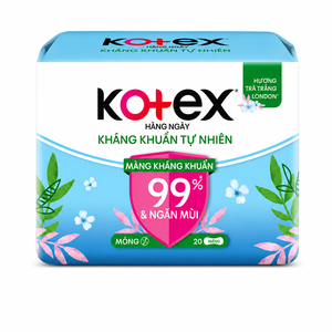 โคเท็กซ์ เอเวอรี่เดย์ ซุปเปอร์สมูท แอนตี้แบคทีเรีย 15 ซม. -20 ชิ้น/ถุง |   32277 ซุปเปอร์สมูท แอนตี้แบคทีเรีย โพรเทคชั่น - Product Image 5