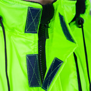 Chaqueta de Seguridad Reflectante de Alta Visibilidad para Invierno, con Capucha, Transpirable, para Exteriores, con Cierre de Cremallera y Manga Larga - Product Image 4