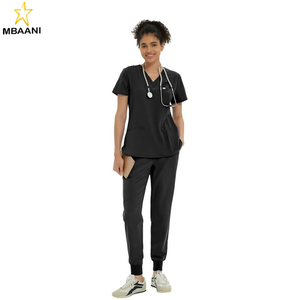 Medical <b>Scrub</b> <b>Tops</b> for Women - Soft Stretch V-Neck <b>Top</b> <b>Scrubs</b> with 3 Pockets - Product Image 6
