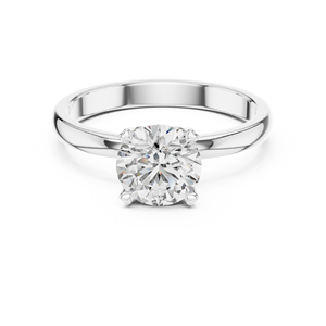 Anillo de Plata de Ley 925 con Moissanita de Alto Brillo - Product Image 1