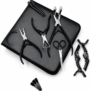 Kit d'outils pour extensions capillaires bicolores or et rose, testé à la main, outils de beauté personnalisés par TEEJAY INTERNATIONAL – Meilleures ventes - Product Image 3
