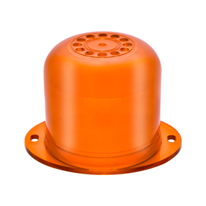 AVA111 ระบบเตือนภัยภาพและเสียงนานาชาติ Iota พร้อมไฟ LED สโตรบสีส้ม/แดง วัสดุโพลีคาร์บอเนต รับประกัน 1 ปี - Product Image 2
