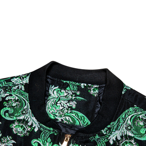 Veste bomber pour homme sur mesure en gros, design unique avec laine et duvet, qualité supérieure, polyester résistant aux taches, veste d'extérieur - Product Image 2