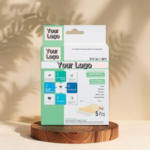 Patchs Hydrocolloïdes pour l'Acné, Grandes Feuilles Découpables, Film Couvrant Imperméable pour Imperfections Corporelles, 5 Feuilles - Product Image 4