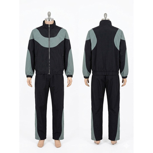 ชุดวอร์มผู้ชายแบบมีฮู้ด สไตล์สตรีทแวร์ พิมพ์ลายได้ตามต้องการ ล้างสีแบบแอซิดวอช สำหรับวิ่งออกกำลังกายและเล่นกีฬา - Product Image 5