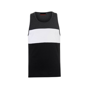 Best Selling Soft Breathable Knitted 100% Cotton Men's Sporty Lightweight Everyday Wear Tank <b>Top</b> - Product Image 2