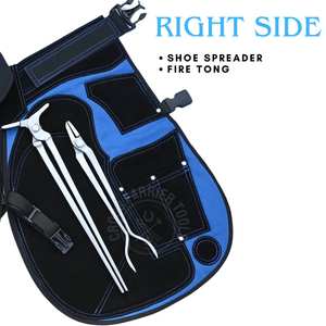 Kit d'outils de fermeur sur mesure : Outil de dépose, Pince à fer, Pince à sabots, Tablier de fermeur, Écarteur de sabots à long manche et Marteau - Product Image 5