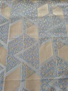 Turkish Ultra Soft Sheen Polyester Jacquard Fabric 100% Polyester <b>Fancy</b> Metallic Brocade Specialty <b>Yarn</b> for Muslim Women Abaya - Product Image 4