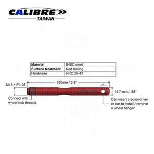 Herramienta Guía de Alineación de Pasadores de Rueda TAIWAN CALIBRE de 2 Piezas M15 x P1.25 para Mercedes-Benz - Product Image 2