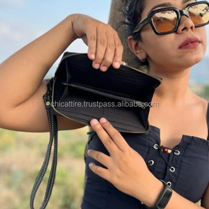 กระเป๋าคลัทช์หนังวัวสำหรับผู้หญิงกระเป๋าคลัทช์ที่ออกแบบมาใหม่มีหลายรูปแบบสำหรับผู้หญิงกระเป๋าสตางค์ตะวันตกดีไซน์ใหม่ - Product Image 5