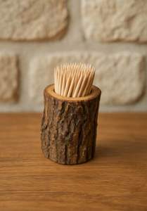 Pot de rangement en bois naturel écologique pour le stockage du café, du thé, du sucre, des épices et des collations sèches - Product Image 6