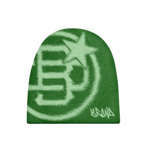 Gorro de Punto Jacquard 100% Acrílico, Cálido para Invierno, para Hombres y Mujeres, Estilo para la Playa y Viajes de Negocios - Product Image 1