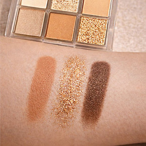 Paleta de Sombras de Ojos en Polvo Marrón Resistente al Agua de Larga Duración con Logotipo Personalizado OEM - Product Image 5