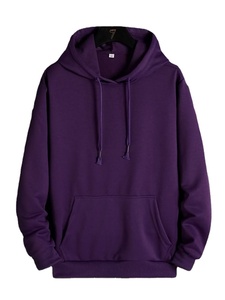 Sudaderas con Capucha de Punto para Hombre, Forradas para Invierno, 100% Algodón, Logotipo Frontal en Felpa, Ecológicas, de Secado Rápido y Transpirables - Product Image 2