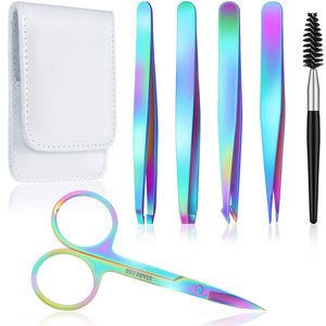 <b>Makeup</b> Helper <b>Tools</b> Eyebrow Clip Set For Salon Use Eyebrow Clip Set Strong Hold Eyebrow Clip Set Pack - Product Image 1