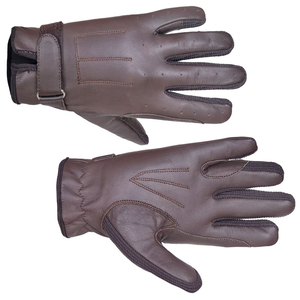 Guantes de Equitación de Cuero Premium |   Agarre Antideslizante y Paneles de Malla Transpirable |   Equipo de Equitación de Grado Profesional - Product Image 5