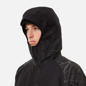 Nouvelles vestes coupe-vent légères pour hommes noires, grandes tailles, couleur noire, en nylon, sublimation, pour l'extérieur - Product Image 3