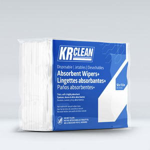 Lingettes sèches non tissées Krclean, écologiques, multi-usages, pour l'entretien des hôpitaux, les soins aux personnes âgées, l'hygiène personnelle, 80 pièces - Product Image 1