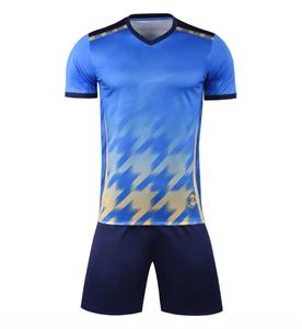 Camiseta de Fútbol Personalizada para Hombre, Uniforme con Diseño de Logotipo Personalizado, Calidad Profesional, 100% Poliéster, Secado Rápido, Transpirable, para Verano - Product Image 4