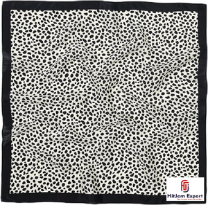 Premium Printed Short <b>Scarf</b> Fabric Wholesale OEM ODM Custom Logo White Label Textile Manufacturer Export Supplier - Product Image 3