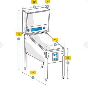 Housse de protection pour machine de flipper du Vietnam, haute qualité, imperméable, résistante aux UV, avec cordon de serrage HDT - Product Image 1