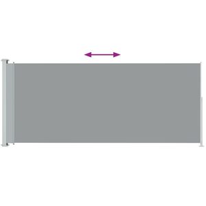 Tenda laterale retrattile Patio grigio 70.9 "x 196.9"-per l'ombra all'aperto e la protezione solare - Product Image 3