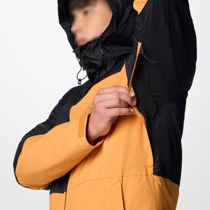 Veste de randonnée en toile imperméable et coupe-vent pour homme, personnalisable, réversible, décontractée, pour l'extérieur, vente en gros - Product Image 3