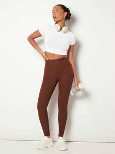 Sporty Slim Fit <b>White</b> Baby <b>Tee</b> Nylon Spandex Women's Shirts Cropped High Elasticity Breathable Yoga Top Activewear Summer Blouse - Product Image 5