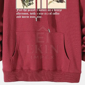 Premium Screen Print Hoodies For Men Warm Material Comfortable Design For Streetwear And Everyday Fashion - Product Image 5