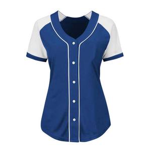 Uniformes Deportivos Personalizados al por Mayor con Logotipo, Camisetas de Béisbol Transpirables y Ligeras 100% Poliéster, Bordado con Puntadas, para Béisbol y Sóftbol - Product Image 4