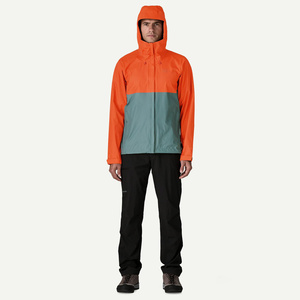 Chaqueta Impermeable con Capucha para Hombre, Chaqueta de Lluvia Resistente, Diseño Personalizado, Chaqueta Impermeable para Exteriores con Cremallera - Product Image 1