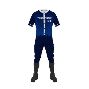 Maillot de baseball en gros, uniforme sportif d'équipe personnalisé, tissu léger anti-humidité, fabricant OEM, prix d'usine - Product Image 6