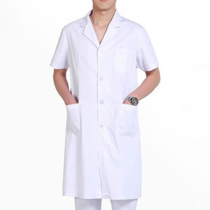 Uniforme Médico Personalizable Blanco Unisex para Enfermeros de Hospital, Bata de Laboratorio de Manga Larga con Dos Bolsillos, Venta al por Mayor - Product Image 5