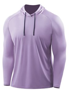OEM <b>Men</b> Fishing <b>Shirts</b> Long Sleeve Workout Jersey UPF50+ Rash Guard Hoodie Uv Protection <b>Shirt</b> Practice <b>Beach</b> Hooded Rash Guard - Product Image 1