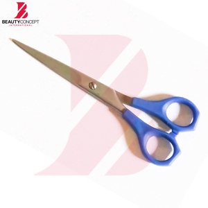 Ciseaux de barbier légers de qualité supérieure avec manche en plastique, ciseaux à cheveux en acier inoxydable, outil professionnel - Product Image 5