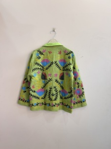 Assorted Colors Of Embroidered Handmade Suzani Velvet <b>Jacket</b> For Women Gift For Her - Product Image 6