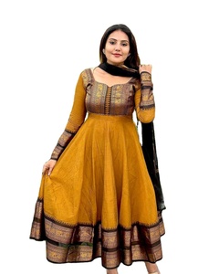 knee length dresses for ladies Green Pure Poly Tissur Lehenga Choli