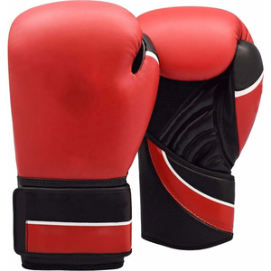Gants de boxe en cuir PU pour hommes, design personnalisé, dernière collection, pour l'entraînement de frappe et les arts martiaux, modèle Benefit Enterprises BE-317 - Product Image 5