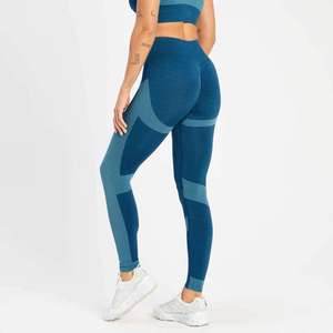 Leggings de yoga pour femmes, taille mi-haute, élastiques, couleur unie, grande taille, respirants, écologiques, vente en gros, fabriqués au Pakistan, dernier style - Product Image 2