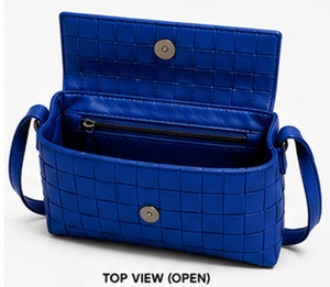 Women's Gravs Woven Crossbody <b>Bag</b> Luxury Genuine Leather Sling <b>Bag</b> Japan Vintage Trendy Summer Shoulder Purse Fashion Handbag - Product Image 2