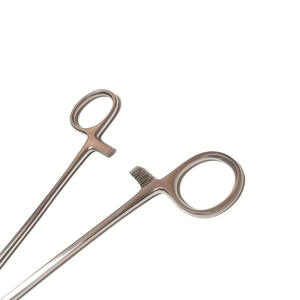 Best Price Surgical Hemostatic Forceps Pliers Straight Tips Needle Holder Manual Stainless Steel CE Certified by <b>Blush</b> Surgical - Product Image 3