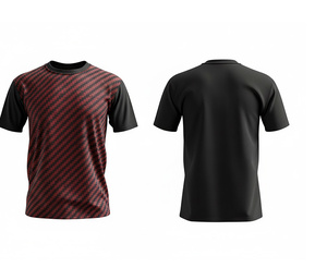 T-shirt à séchage rapide par sublimation, idéal pour la salle de sport et les sports de plein air | Tailles pour hommes, femmes et jeunes | Vêtements de sport légers et à séchage rapide - Product Image 1