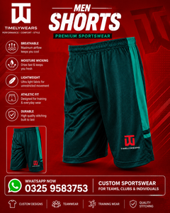 Pantalones Cortos Deportivos para Hombre TIMWLYWEARS OEM ODM, 100% Poliéster Tejido, Cintura Elástica Media, Transpirables, con Franja Lateral, Color Sólido, Estilo Deportivo - Product Image 4