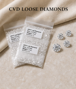 Diamantes Sintéticos Sueltos de 1mm~2mm de la Marca SB, VS1, Corte Brillante, Grado D, para Joyería, Cultivados en Laboratorio, Gujarat, Venta al Por Mayor - Product Image 2