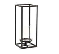 Nouvelle Lanterne à Bougie Classique en Métal Tendance 2026 avec Finition Dorée pour la Décoration de Noël et de Jardin