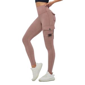 2024 New Design Custom Sportswear High Waist Fitness Hot Yoga Pants <b>Leggings</b> <b>with</b> <b>Pockets</b> - Product Image 6